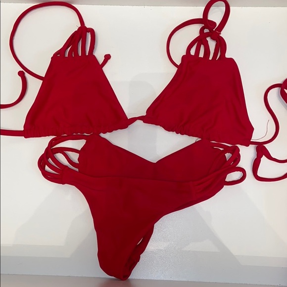 Red bikini Set - Picture 1 of 3